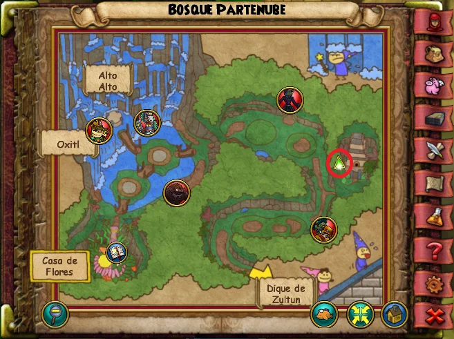 Ovni de Bosque Partenube de Wizard101 para Wizardeo