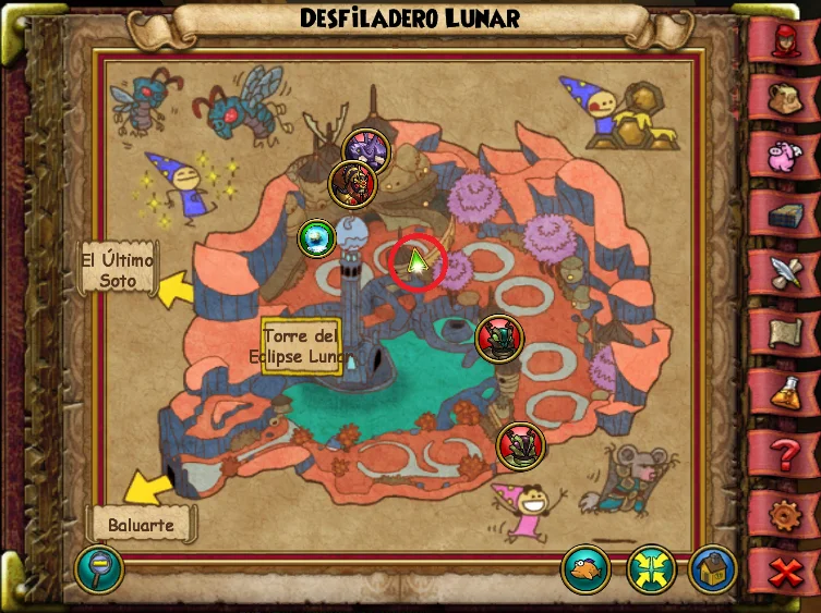 Foto de Crisantemo de Desfiladero Lunar de Crisalis de Wizard101 para Wizardeo