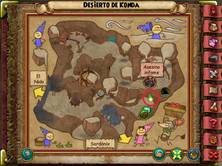 Mariposa de Hierro de Desierto de Konda de Crisalis de Wizard101 para Wizardeo