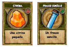 Frasco Sencillo y Citrina