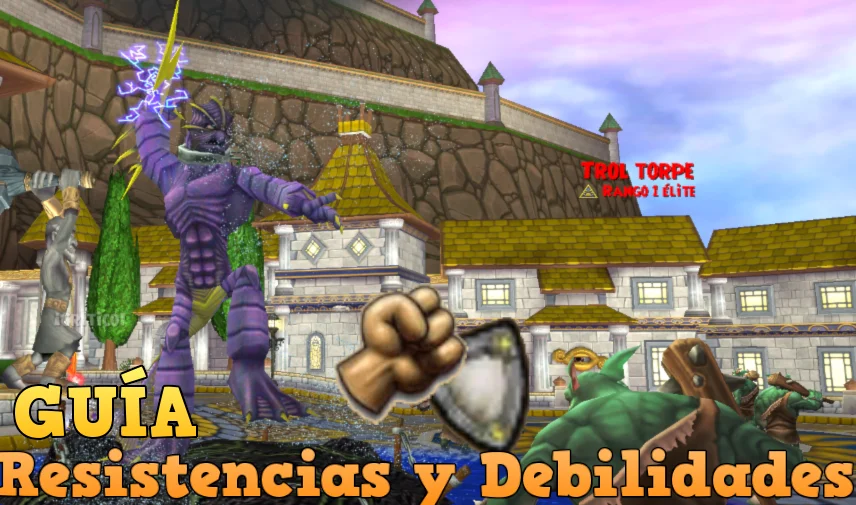 Portada de Guía de Resistencia y Debilidades de Wizard101