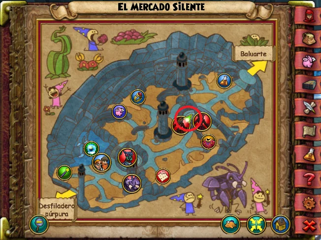 Grillo de Mercado Silente de Crisalis de Wizard101 para Wizardeo