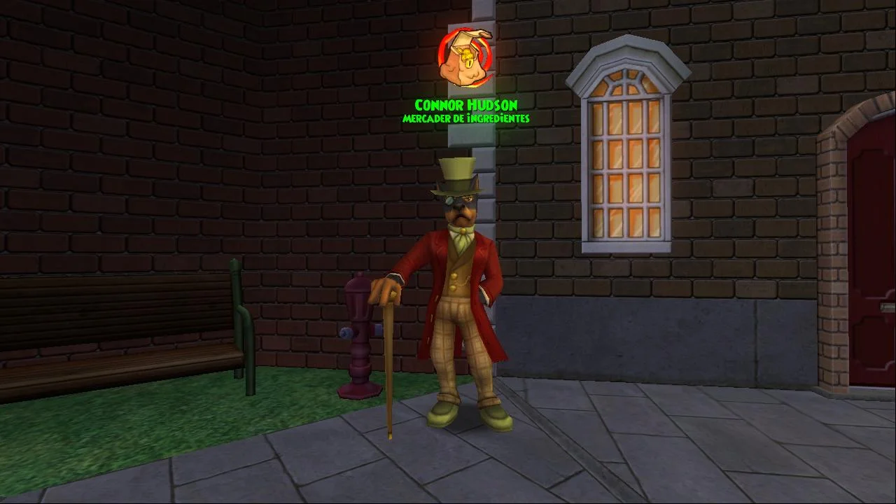 Connor Hudson en Marleybone de Wizard101