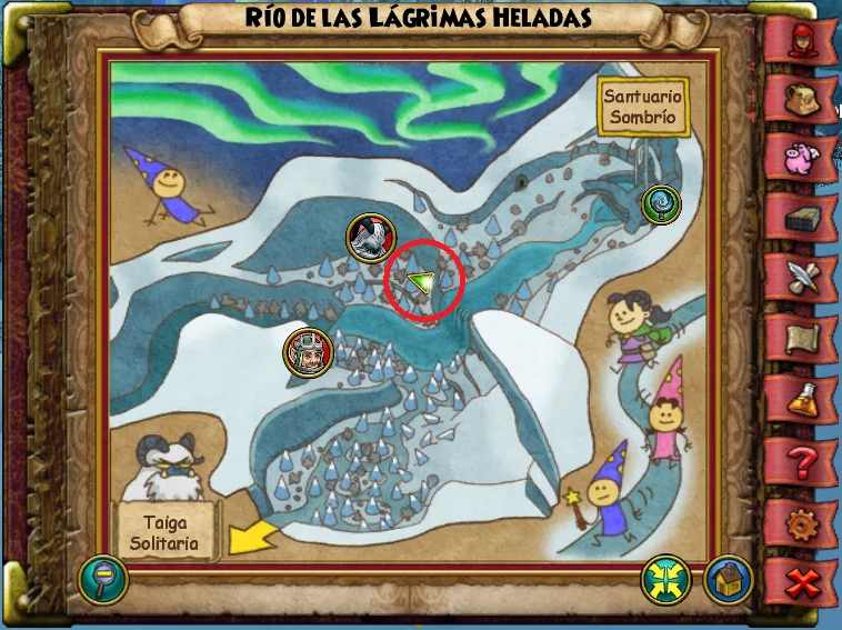 Foto de Helado de Vainilla de Río de las Lágrimas Heladas de Polaris de Wizard101 para Wizardeo