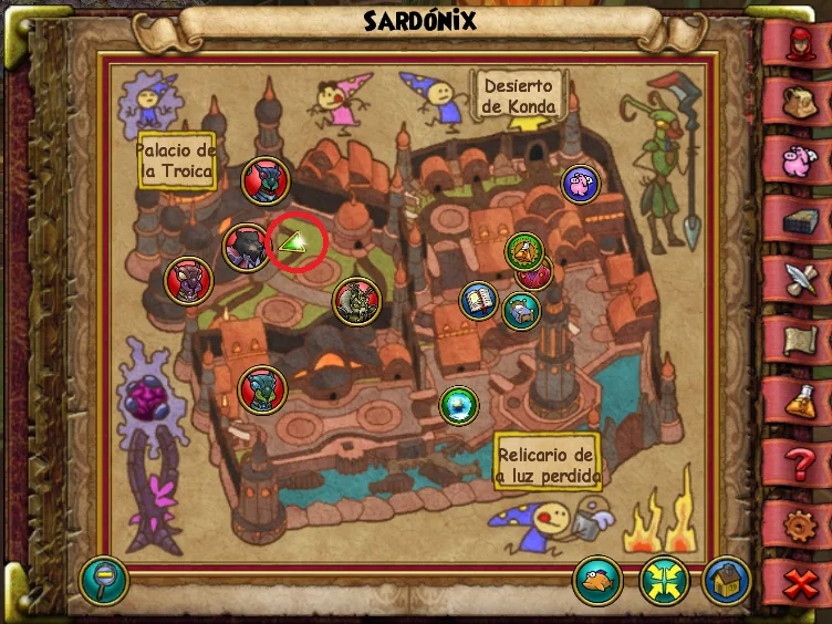 Mariposa de Hierro de Sardónix de Crisalis de Wizard101 para Wizardeo