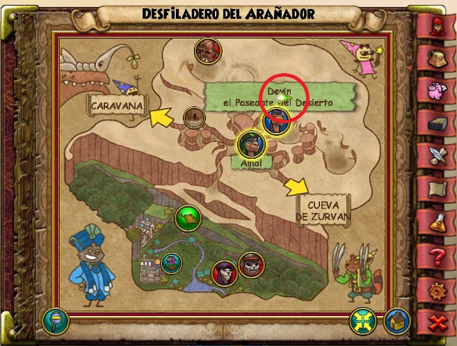 Foto de Flor de Cactus de Desfiladero del Arañador de Espejismo de Wizard101 para Wizardeo