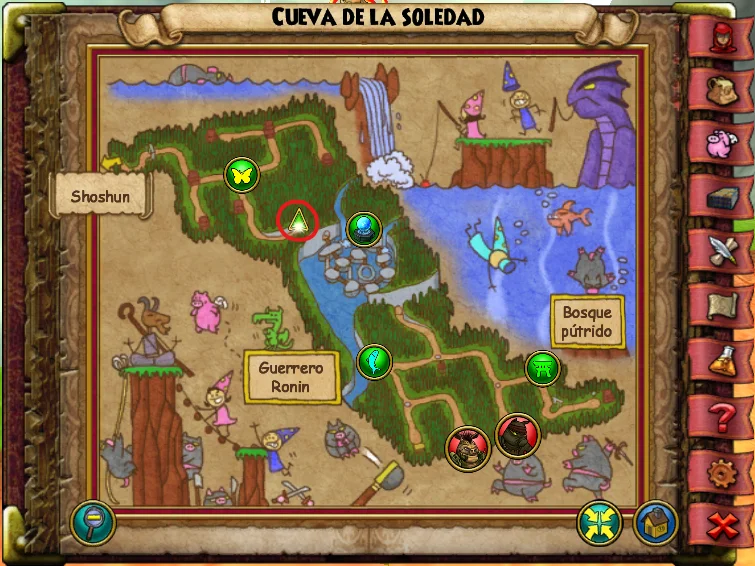 Cueva de la soledad de Muushu en Wizard101