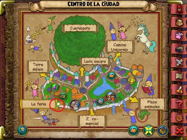 Smith del Centro de la Ciudad de Wizard101 para Wizardeo