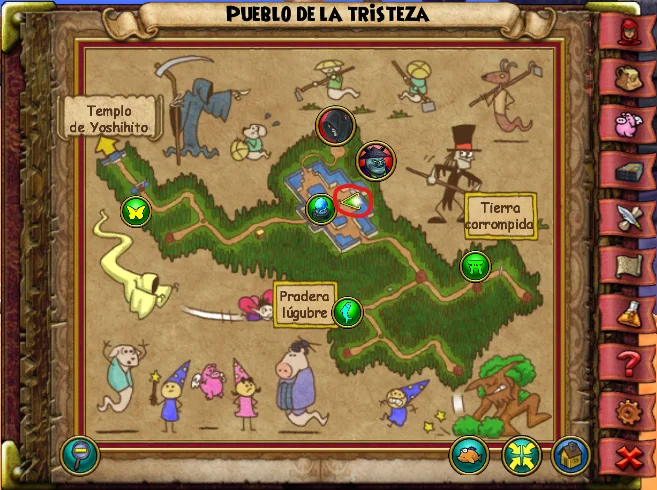 Ostra Azul del Pueblo de la Tristeza de Muushu de Wizard101 para Wizardeo