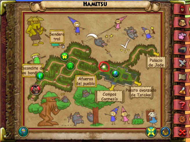 Ostra Azul de Hametsu de Muushu de Wizard101 para Wizardeo