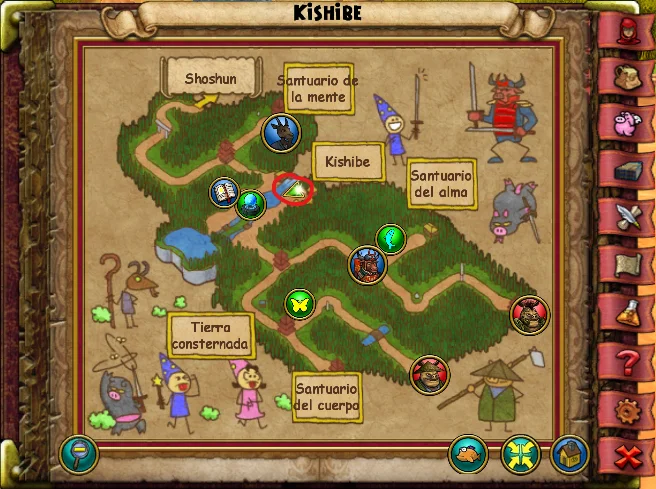 Ostra Azul de Kishibe de Muushu de Wizard101 para Wizardeo