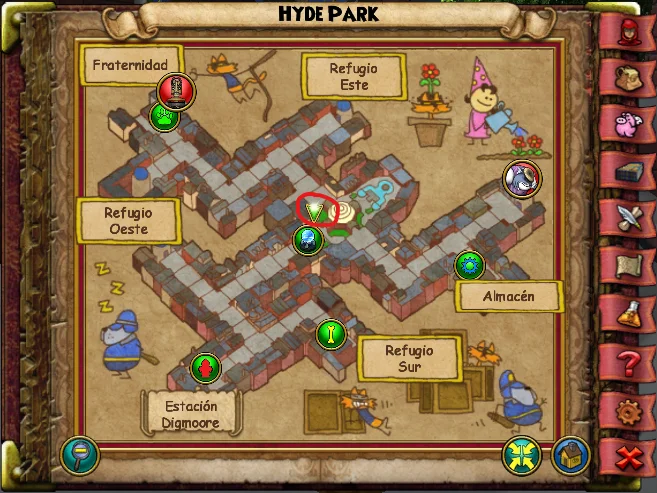 Gato vagabundo de Hyde Park de Marleybone de Wizard101 para Wizardeo