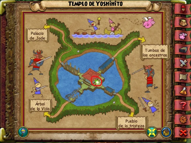 Ostra Azul del Templo de Yoshihito de Muushu de Wizard101 para Wizardeo