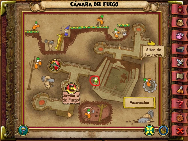 Escarabajo de la Cámara de Fuego de Crocotopia de Wizard101 para Wizardeo