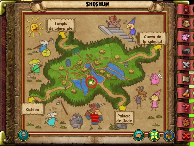 Ostra Azul de Shoshun de Muushu de Wizard101 para Wizardeo