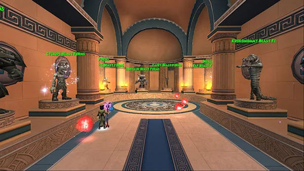 Luna de bestias actualización Lemuria Wizard101