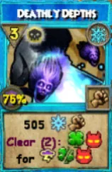 Deathly Depths Wizard101 Conjuro de Novus