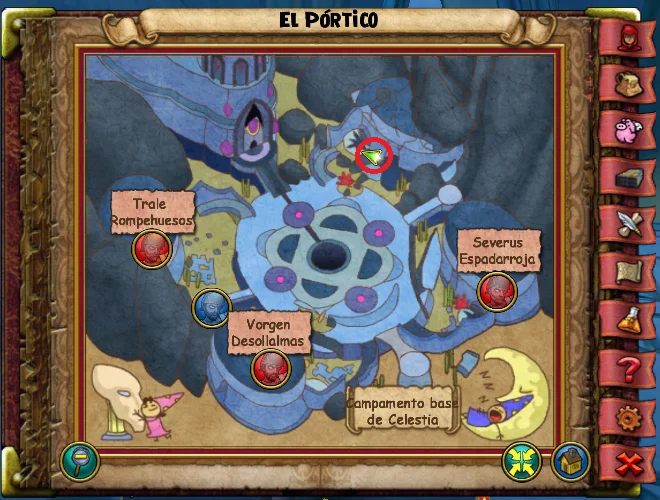 Lagarto Perezoso del Pórtico de Wizard101 para Wizardeo