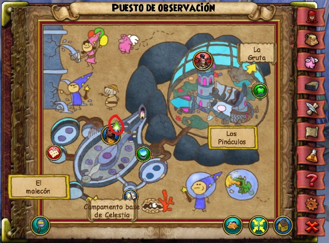 Lagarto Perezoso del Puesto de Observación de Wizard101 para Wizardeo