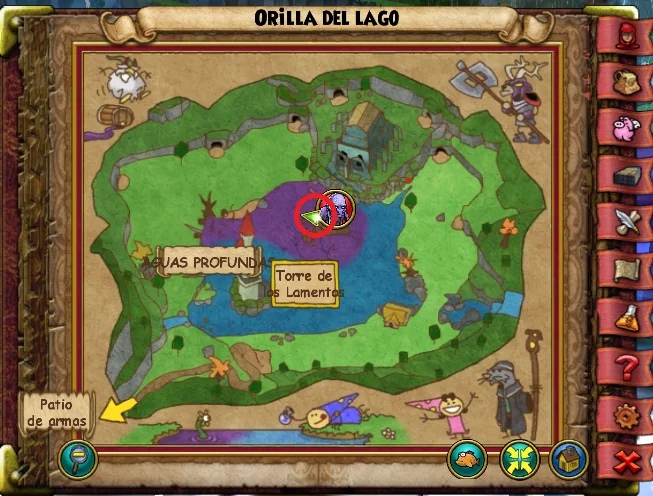 Cuervo Negro de Orilla del Lago de Wizard101 para Wizardeo