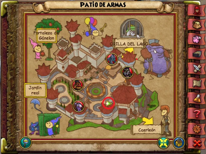 Cuervo Negro de Patio de Armas de Wizard101 para Wizardeo