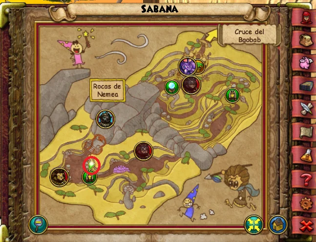 Mono de Sabana de Wizard101 para Wizardeo