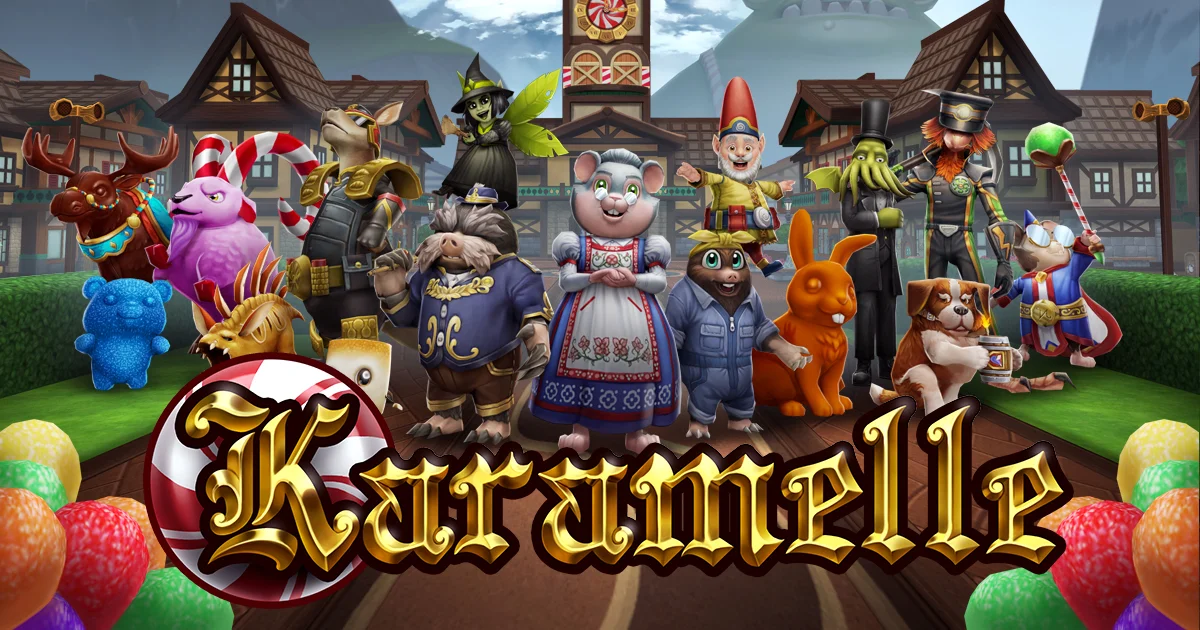 Foto de los personajes de Caramelia de Wizard101